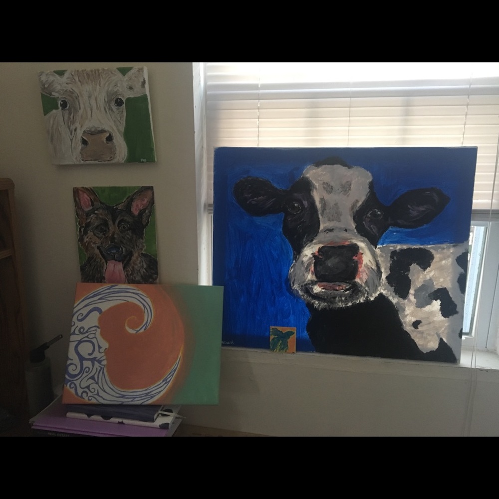 Cow painting